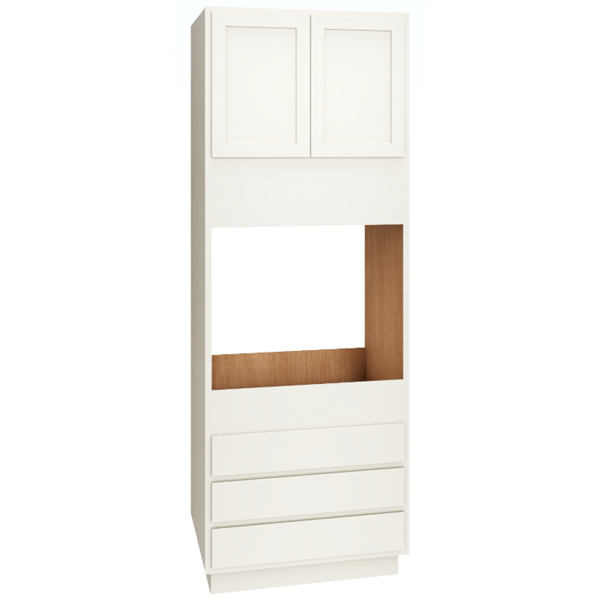 [OC3D339624.MCS] Classic Single Oven 3 Drawers 33 x 96 - Snow
