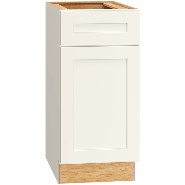 Omni Vanity Base Single Door 1532 - Snow