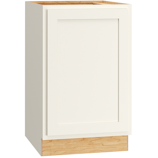 Classic Full Height Base Single Door 21" Wide - Snow