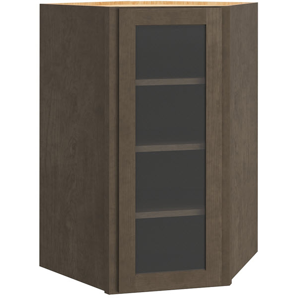 Omni Diagonal Wall Cut-for-Glass 24" x 39" High - Beachwood