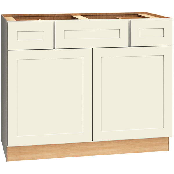 [2VSD423421.MOST] Omni Vanity Sink 2 Drawer Base 42" Wide - Steam