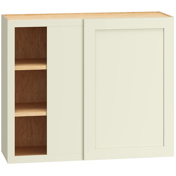 Omni Wall Corner Single Door 36 x 30 - Steam