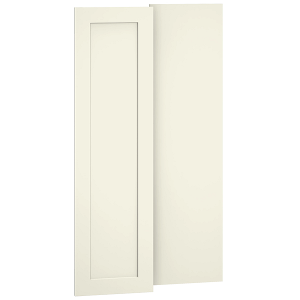 [WED1242.MOST] Omni Wall End Decorative Door Panel Kit 11 1/4 x 42 - Steam