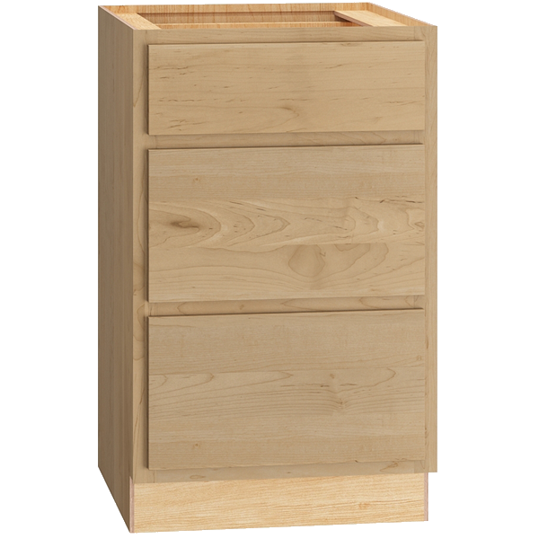 [VDB213421.MCH] Classic Vanity 3 Drawer Base 21 x 34 1/2 - Hammock